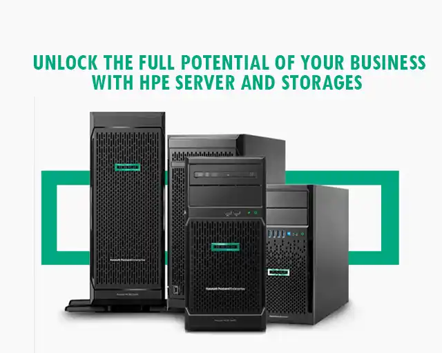 Unlock the Full Potential of Your Business with HPE Server and Storages